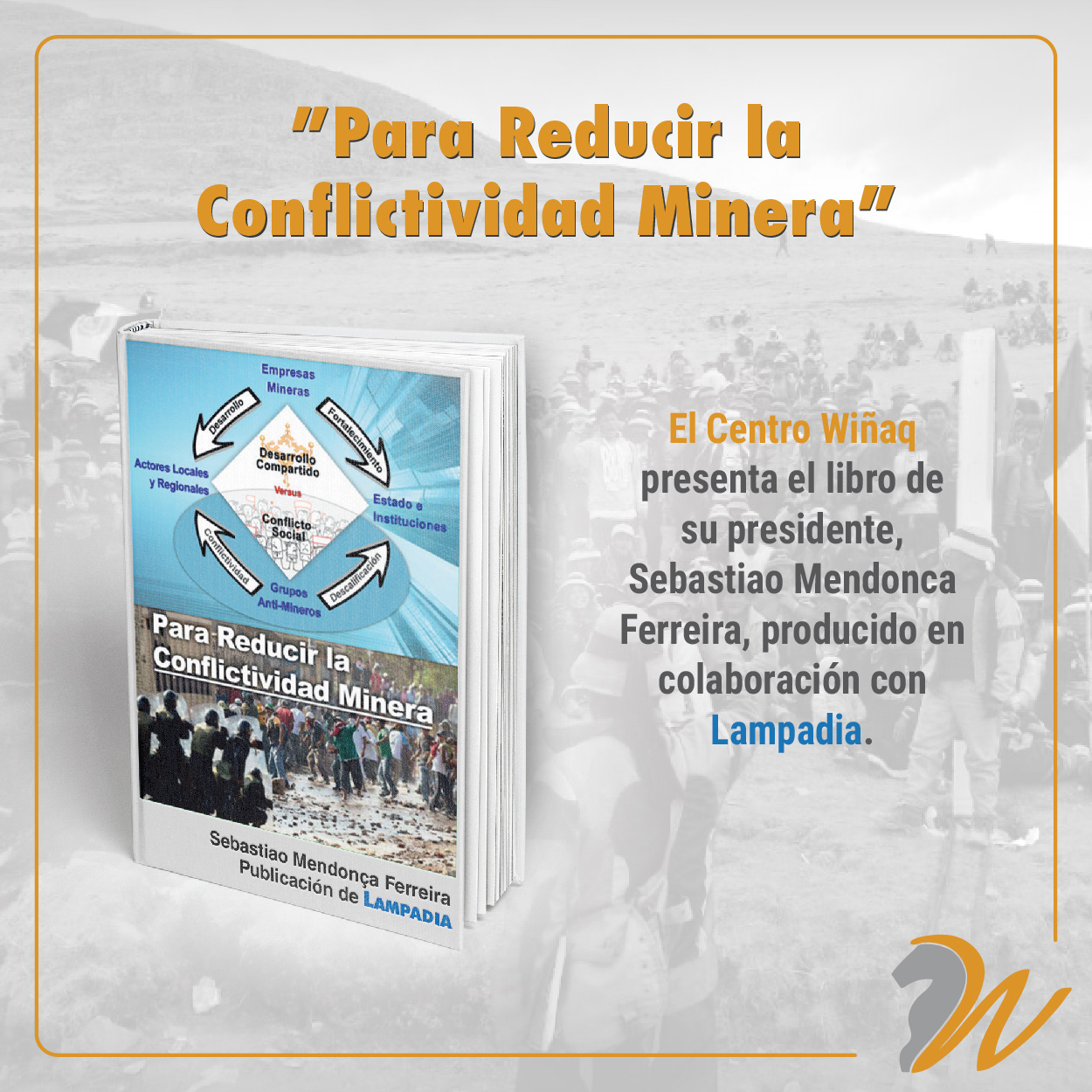 conflictividad social, Wiñaq, libro