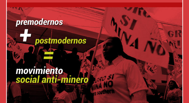 minería, postmodernidad, premodernidad, antimineros